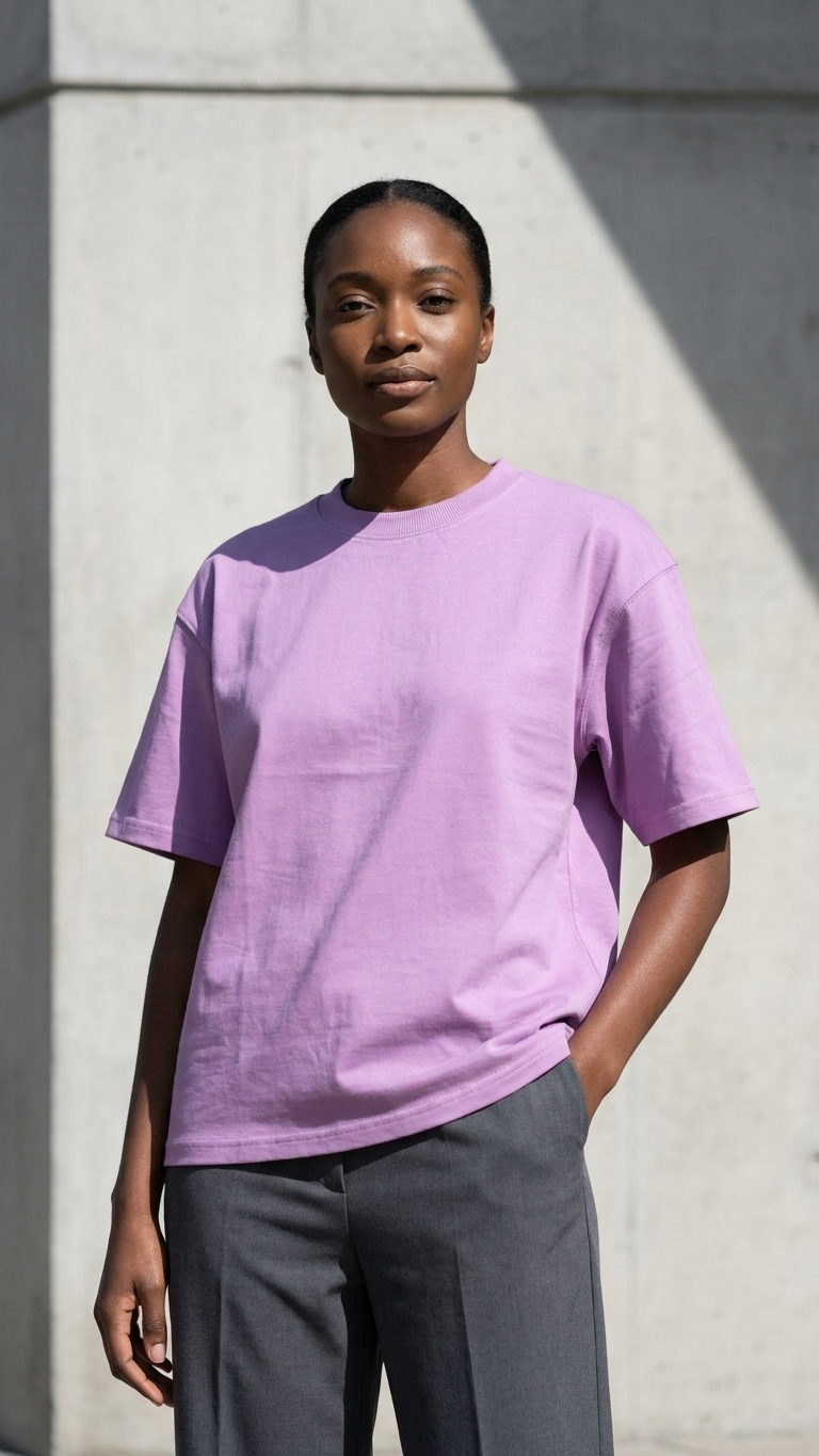 The Lilac Still Tee -Foundation
