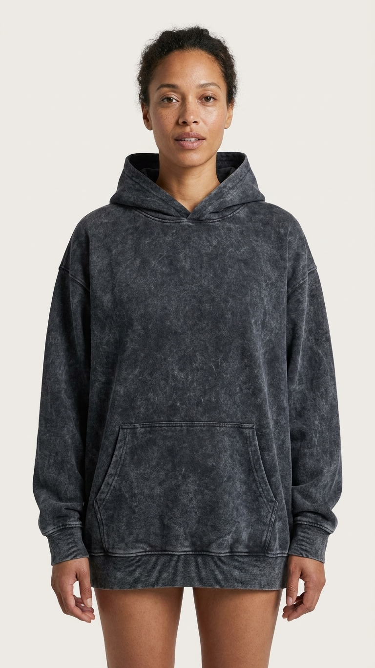 The Ink Wash Hoodie- Statement Line