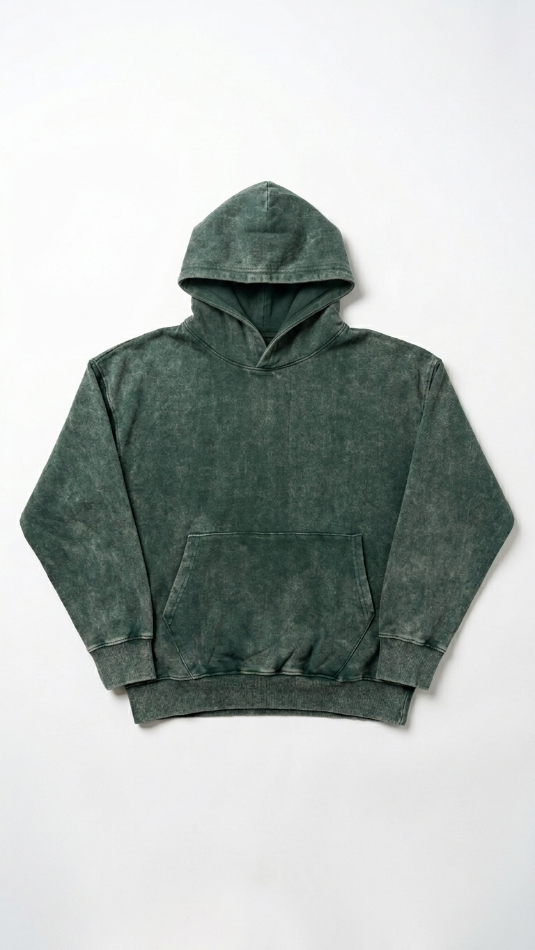 The Forest Wash Hoodie- Statement Line